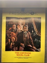 The Cheyenne Social Club Movie Poster Pressbook Press Kit 1970 Vintage Cinema LG - £97.51 GBP