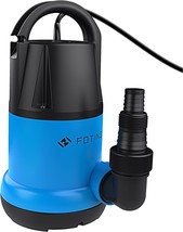 With A 25-Foot Power Cord, The Foting Sump Pump Submersible 1Hp, And Basement. - £71.91 GBP
