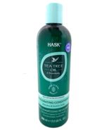 HASK TEA TREE OIL &amp; ROSEMARY Hair Conditioner 12 oz - £9.33 GBP
