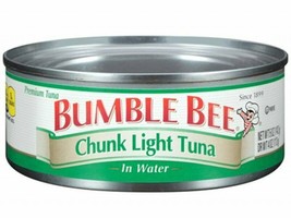 Bumble Bee Chunk Light Premium Tuna in Water 5.0 oz , 85 cans Included - $192.38