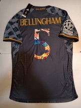 Jude Bellingham Real Madrid UCL SEN2 Art Match Slim Away Soccer Jersey 2023-2024 - £87.92 GBP