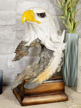 Ebros Large Glorious Surveyor Of Horizons Grand Bald Eagle Bust Statue Figurine - £32.76 GBP