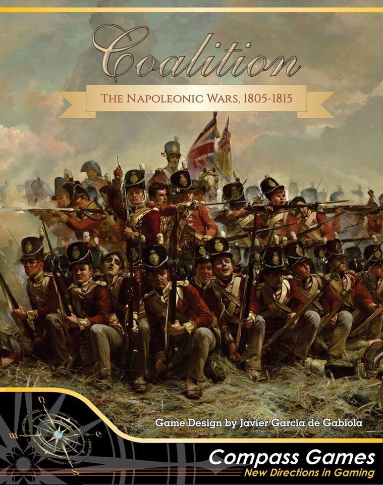 COALITION! The Napoleonic Wars, 1805-1815 by Compass Games Shrink Wrapped - $75.00