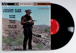 Johnny Cash - Ride This Train (1960) Vinyl LP • Travelogue Concept Album - $28.61