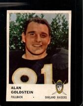 1961 Fleer #195 Alan Goldstein Ex Raiders Nicely Centered *X99609 - £7.04 GBP