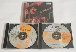 Kid Rock Cowboy Promo, Only God Knows Why Promo &amp; Devil Without A Cause CD Lot - £19.17 GBP