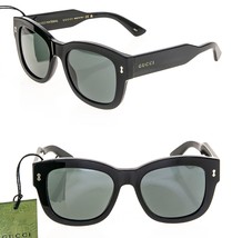 Gucci Authentic 1110 Black Chunky Bio Based Bold Sunglasses GG1110S 001 Unisex - £329.93 GBP