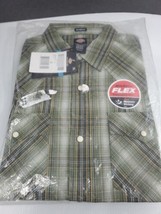 Dickies Plaid Shirts Mens FLEX Long Sleeve Flannel Shirt WL650 box 15-5 - £13.58 GBP