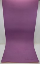 *E) TOPLUS Purple Exercise Yoga Gym Workout Mat With Carry Strap 24&quot; x 7... - $9.89