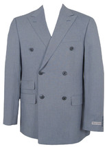 NEW Hickey Freeman Double Breasted Sportcoat (Blazer)!  38 Reg  Cotton  USA Made - £352.40 GBP