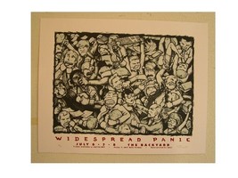 Widespread Panic Poster SilkScreen Numbered Billy Perkins - $179.99