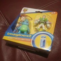 Imaginext Toy Story 4 Figures Bunny &amp; Buzz Lightyear Fisher Price Disney Set - £5.71 GBP