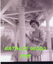 Natalie WOOD/NICK Adams July 26, 1955 Wb Studio 8x10 Promo Photo #1 (New Print) - £8.64 GBP