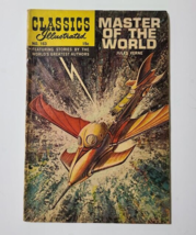 Master of The World Jules Verne Comic Book 1961 Classics Illustrated - £6.79 GBP