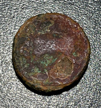 275-215 BC Grec Sicile Tyran De Syracuse Hieron II AE 3.04g Bull Butting Pièce - £19.46 GBP