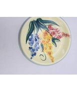 Beautiful With Bright Yellow And Floral Designed Soap Dish - €12,40 EUR