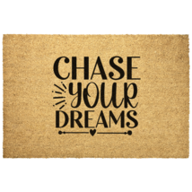 Chase Your Dreams Outdoor Coir Doormat, 4 Sizes - £21.49 GBP+
