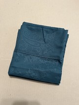 One Standard-Queen Size Cozelle Pillowcase Blue-Green Pre-owned - $7.87