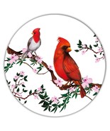 Cardinal Orchid Tree : Gift Coaster Bird Grieving Lost Loved One Grief H... - £3.95 GBP