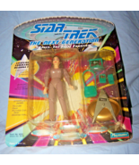 Sealed, Unpunched 1992 Playmates Star Trek NG-Lt. Comm. Deanna Troi on Card - £12.07 GBP