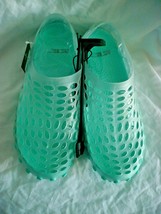 Athletic Works Women&#39;s Caged Water Shoe Size 11/12 Mint Green Beach Clog... - £14.18 GBP