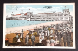 Youngs New Million Dollar Pier Atlantic City Boardwalk NJ UNP Postcard c1910s - £7.80 GBP