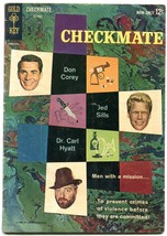 Checkmate #1 1962- Dell TV comic VG - $43.46
