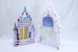 VINTAGE 2013 Disney Frozen Elsa Ice Palace Castle Playset HUGE!  - £63.07 GBP