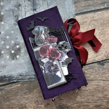 Magic junk journal complete Witch grimoire Witchy junk book for sale handmade - £399.67 GBP
