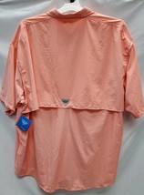 Columbia Men's Tall 3XT PFG Bahama II Short Sleeve Shirt, Spicy Tuna, Vented image 3