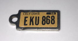 California 1956 Disabled Veterans License Plate Keychain - £5.31 GBP