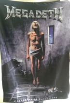 MEGADETH Countdown to Extintion FLAG CLOTH POSTER BANNER CD Thrash Metal - £15.95 GBP