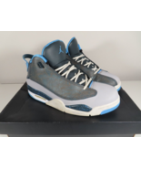 Nike Air Jordan Dub Zero 311046-007 Wolf Grey University Blue OG Men Siz... - £38.66 GBP