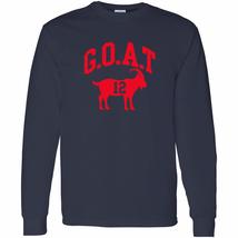 UGP Campus Apparel Goat Greatest of All Time New England Football Long S... - £22.97 GBP