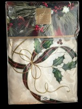 NOS LENOX For The Holidays HOLIDAY NOUVEAU 60”x84” Oval Tablecloth New - €42,36 EUR