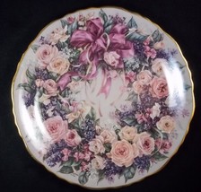 Circle of Elegance 7.5 inch plate Lina Lui Floral Greetings Bradford Exc... - £6.23 GBP