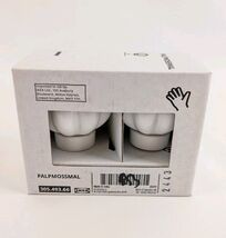 Ikea PALPMOSSMAL 305.493.66 White Finials Curtains Decorative New - $18.80