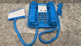 Cyracom VT-801A dual handset Blue phone with Over-the-Phone Translation - $18.99