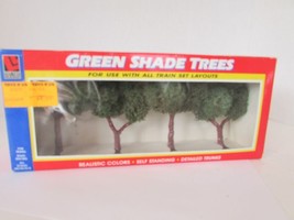 Life Like 1001 Scenery Green ShadeTrees Set of 4 Green New All Scales 3.... - $143.72 MXN
