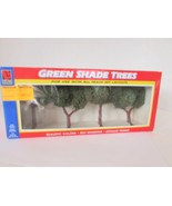 Life Like 1001 Scenery Green ShadeTrees Set of 4 Green New All Scales 3.... - $10.35 CAD