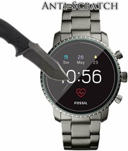 [3 Pack] Orzero for Fossil Men&#39;s Gen 4 Q Explorist HR Smartwatch Tempered Glass - £22.62 GBP