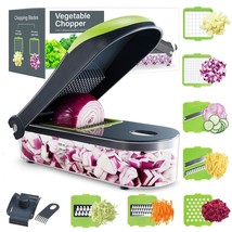 Vegetable Chopper, Onion Chopper Dicer Veggie Chopper With 7 Blades And ... - £39.64 GBP