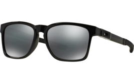 Oakley OO9272-02 Catalyst Sunglasses Polished Black Black Iridium 55mm - £56.65 GBP