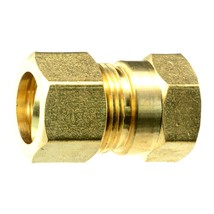 5/8&quot; OD x 1/2FIP Brass Compression Pipe Connectors (2 pcs.) - £18.55 GBP