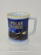 The Polar Express BELIEVE 2D Raised Ceramic Tea Coffee Mug Cup Christmas Holiday - £9.48 GBP
