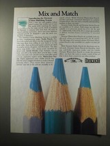 1991 Winsor &amp; Newton Ad - Derwent Studio, Artists,  and Watercolour Pencils - £14.69 GBP