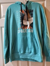 Space Jam Looney Tunes Bugs Bunny Hooded Sweatshirt Size Large Unisex - £15.94 GBP