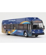 5.75 Inch MTA NYC Flyer Xcelsior Electric Bus HO 1/87 Scale Diecast Model - $39.59