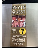 Brain Quest Grade 7 Revised 4th Edition 1500 Questions &amp; Answers Ages 12... - $371.47 MXN
