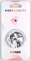 Authentic PopSockets Phone Grip &amp; Stand Mod Marble BK PopGrip w Swappabl... - $148.93 MXN